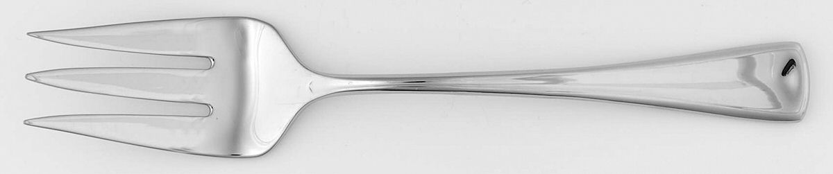 Sabrina (Stainless) Medium Solid Cold Meat Serving Fork by Gorham Silver-1