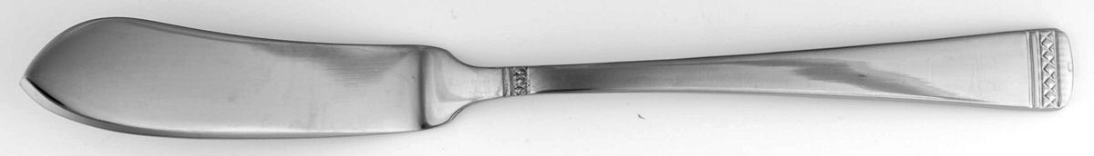 Latham (Stainless) Flat Handle Master Butter Knife by Gorham Silver-1