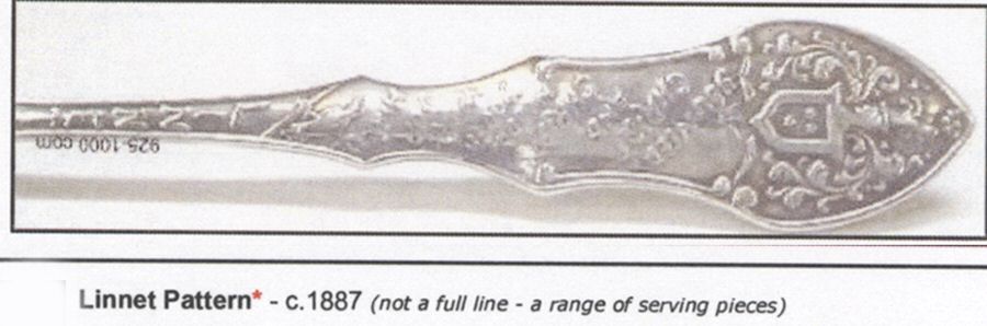 Linnet (Sterling) Fork by George W Shiebler-1