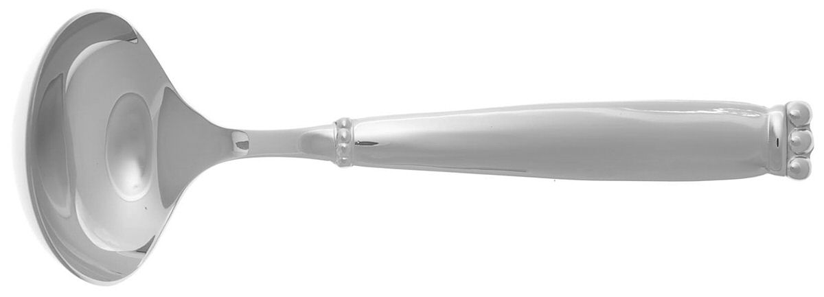 Silver Beads (Stainless) Solid Gravy Ladle by Gorham Silver-1