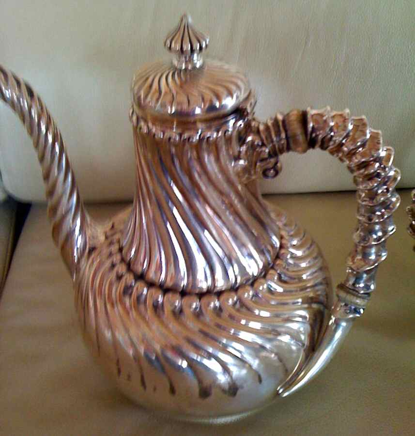 1960 (Sterling, Hollowware) Coffee Pot by Gorham Silver-1