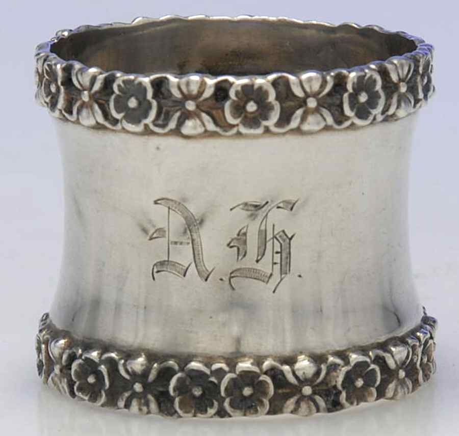B1975 (Sterling, Hollowware) Napkin Ring by Gorham Silver-1