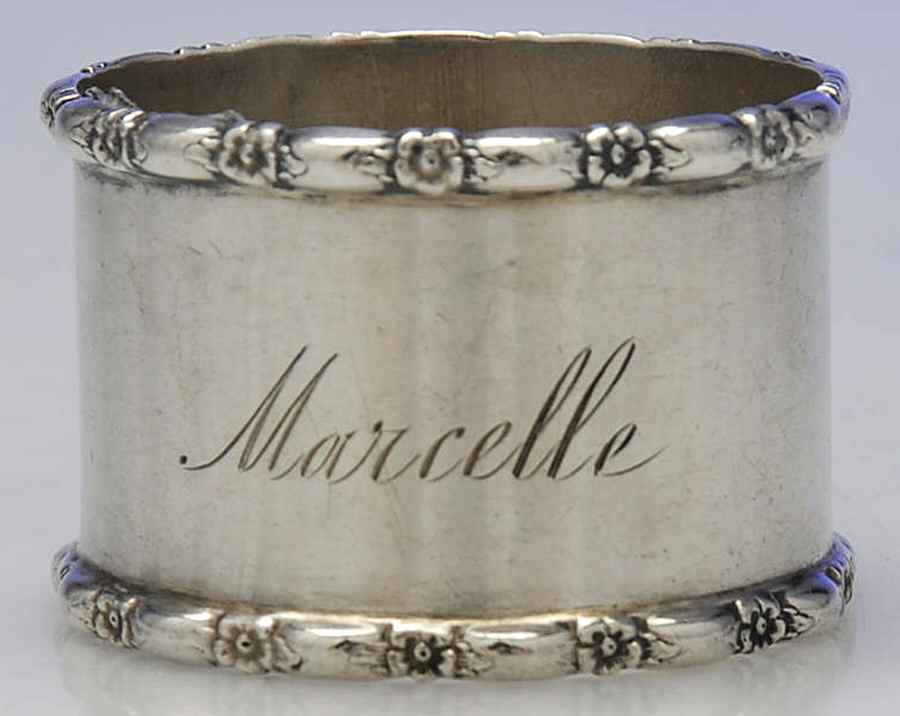 A3245 (Sterling, Hollowware) Napkin Ring by Gorham Silver-1
