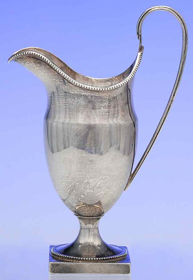 GNH1 (Sterling, Hollowware) Creamer by George Nathan & Ridley Hayes-1