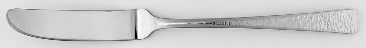 Biscayne (Stainless) Flat Handle Master Butter Knife by Gorham Silver-1
