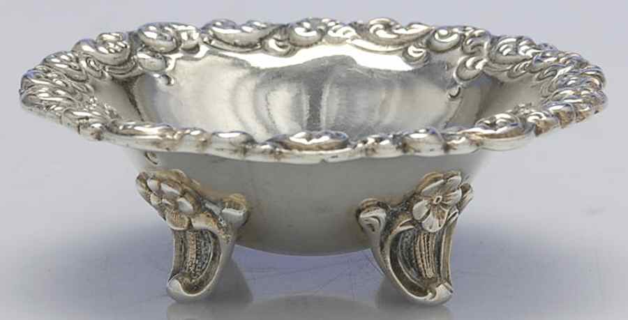 41M (Sterling, Hollowware) Master Open Salt by Gorham Silver-1