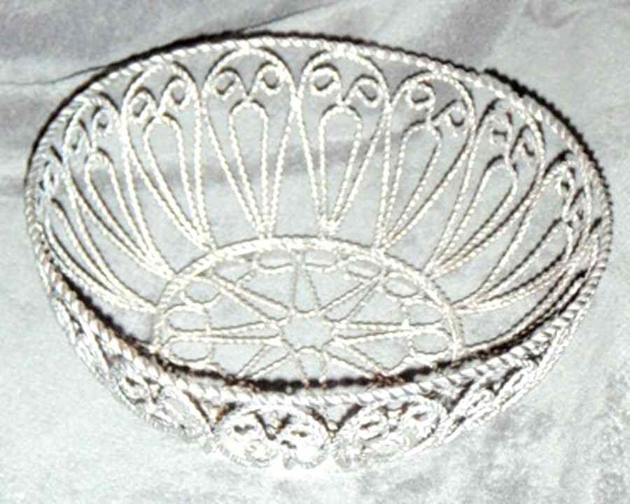 YC751 (Silverplate, Hollowware) Silverplate Basket by Gorham Silver-1