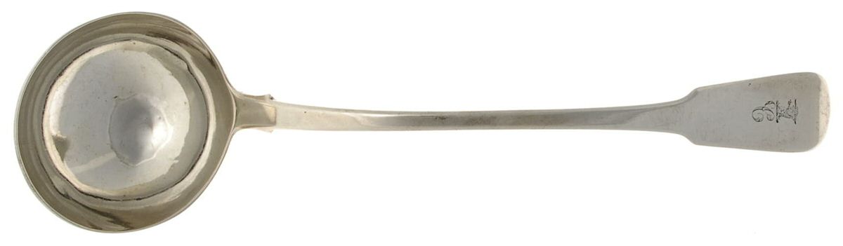Sterling Flatware Solid Soup Ladle by George Piercy-1