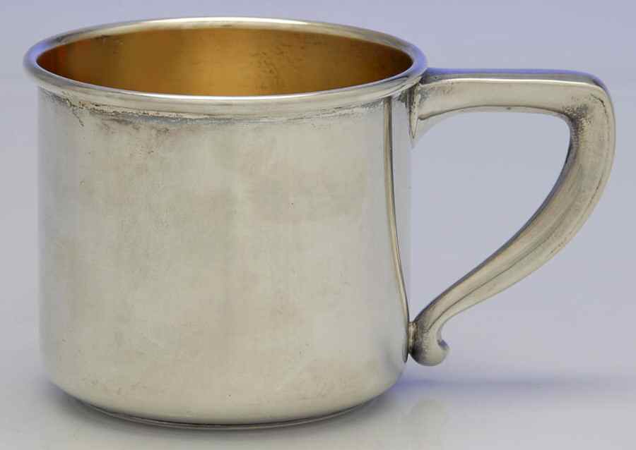 224 (Sterling, Hollowware) Baby Cup by Gorham Silver-1