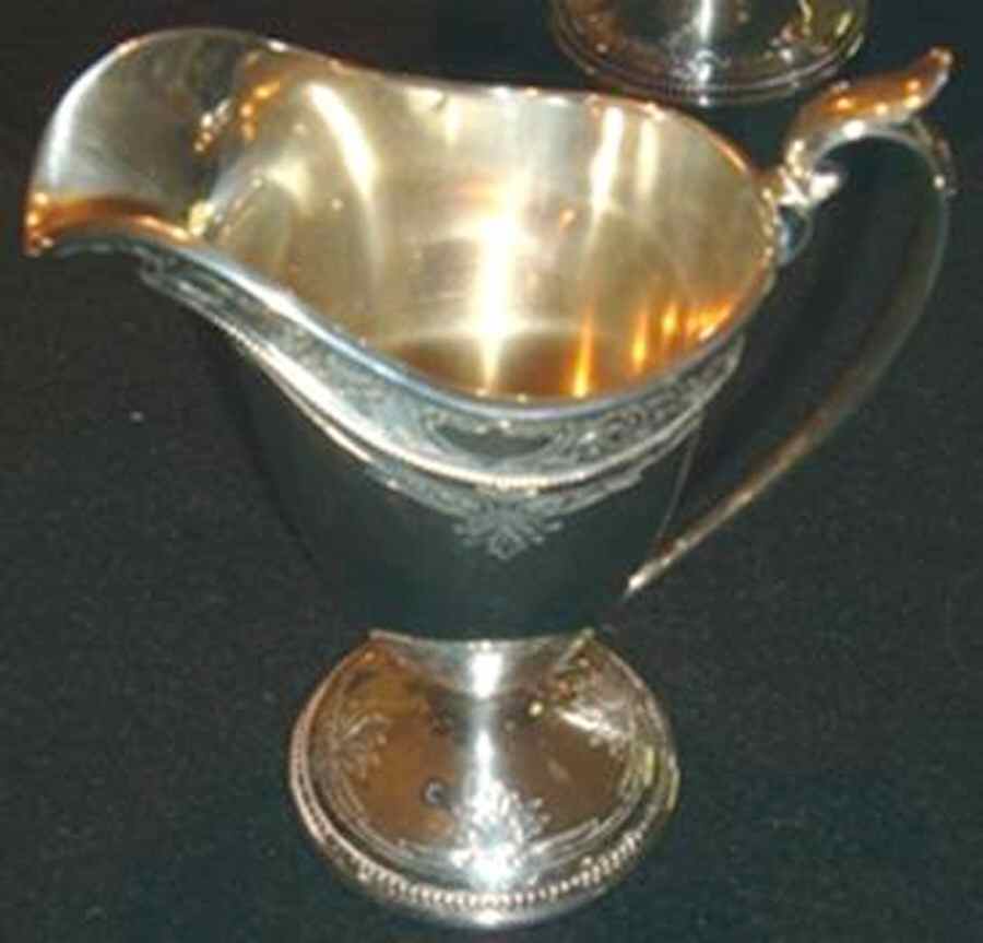 A9519 (Sterling, Hollowware) Demi Creamer by Gorham Silver-1