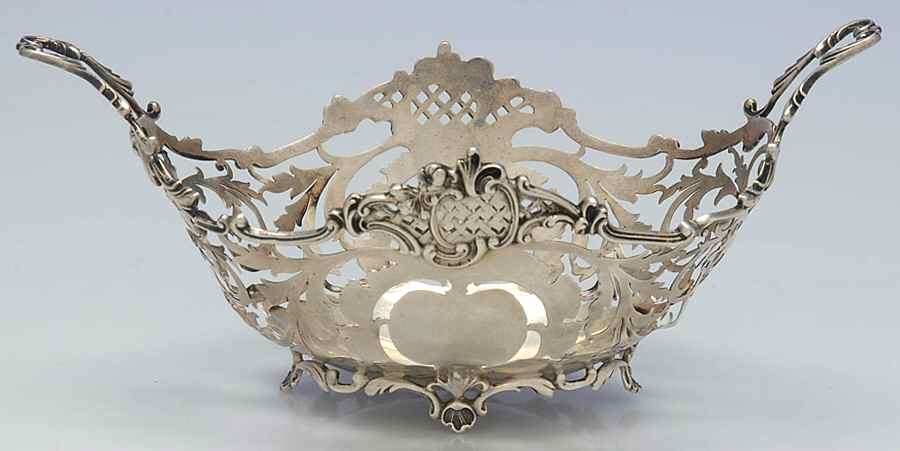 1070 (Sterling, Hollowware) Basket by Gorham Silver-1