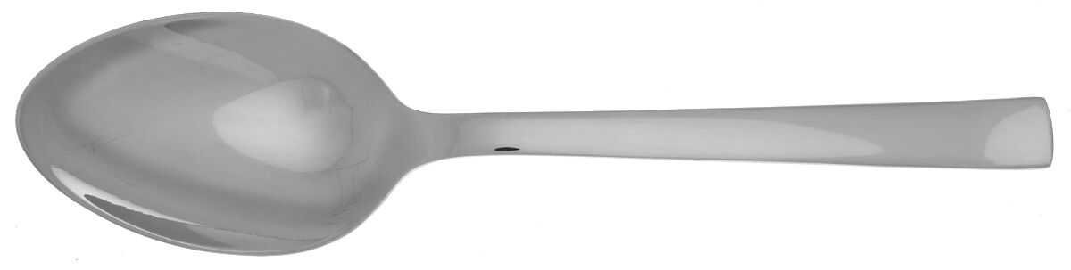 Norse-Glossy (Stainless) Solid Serving Spoon by Ginkgo-1