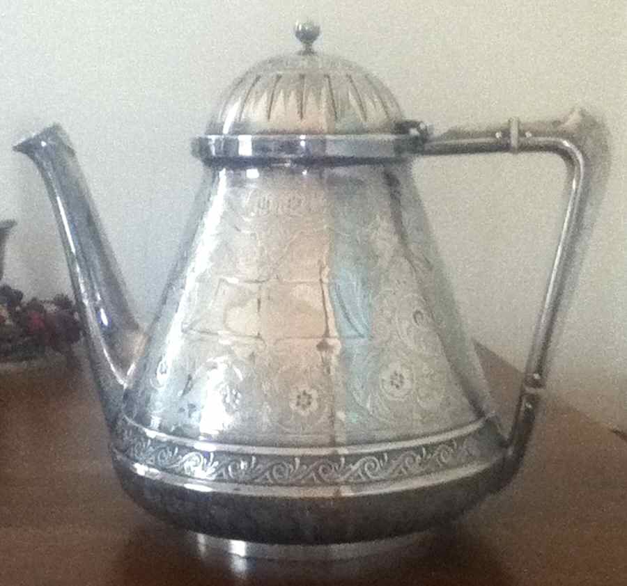 410 (Coin, Sterling, Hollowware) Teapot by Gorham Silver-1