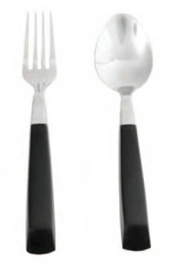 Clementon-Black (Stainless, Plastic) Fork by Gibson-1