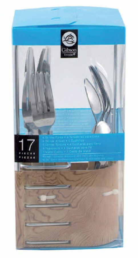 Clementon-Wood (Stainless) Fork by Gibson-1