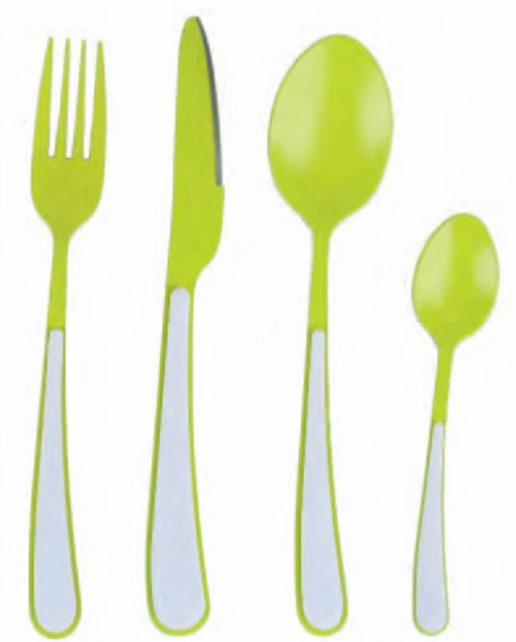 Simplistic Elements-Green (Stainless) Fork by Gibson-1