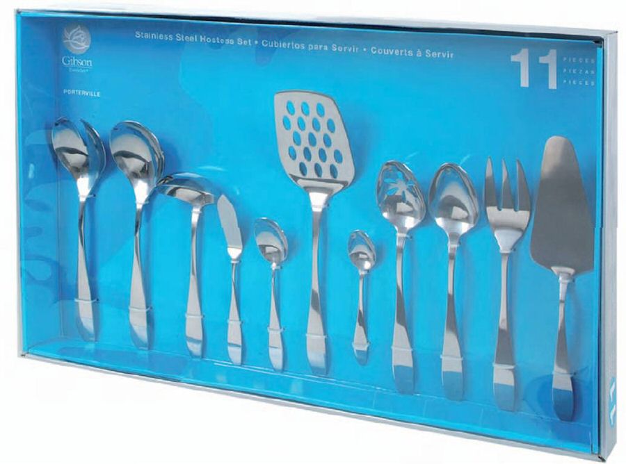Porterville (Stainless) Tablespoon (Serving Spoon) by Gibson-1