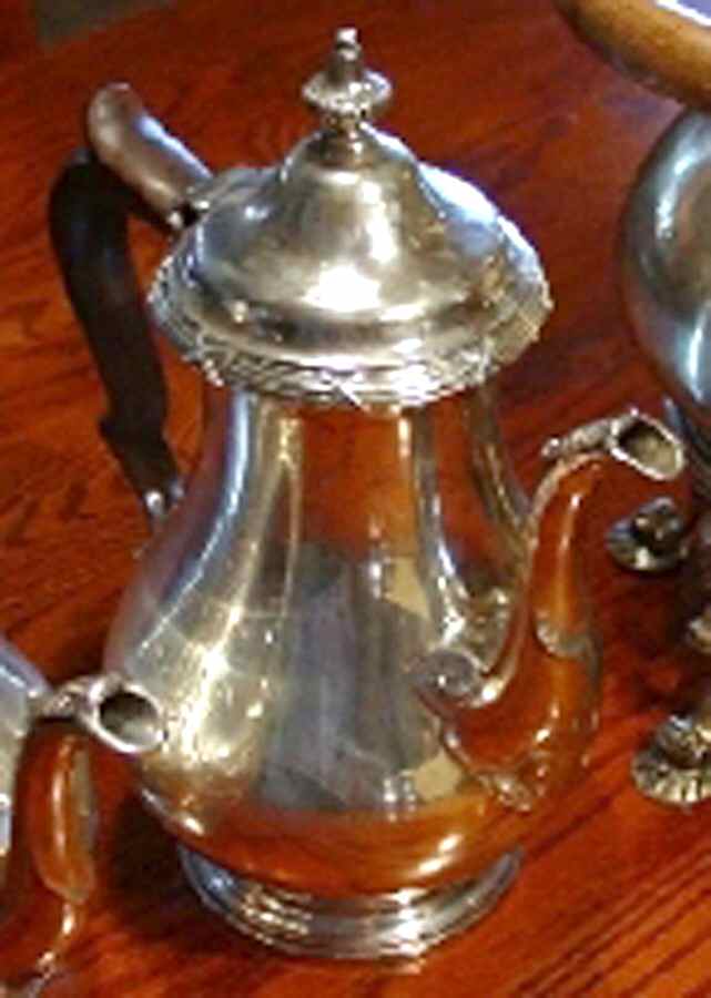 E701 (Sterling, Hollowware) Coffee Pot by Gorham Silver-1