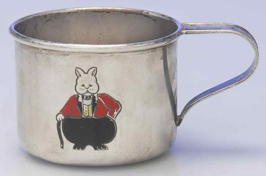 610PR (Sterling, Hollowware) Baby Cup by Gorham Silver-1