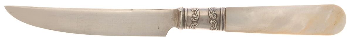 Pearl Handle Flatware 5 (Sterling) Pearl Handle Individual Fruit Knife by Gorham Silver-1
