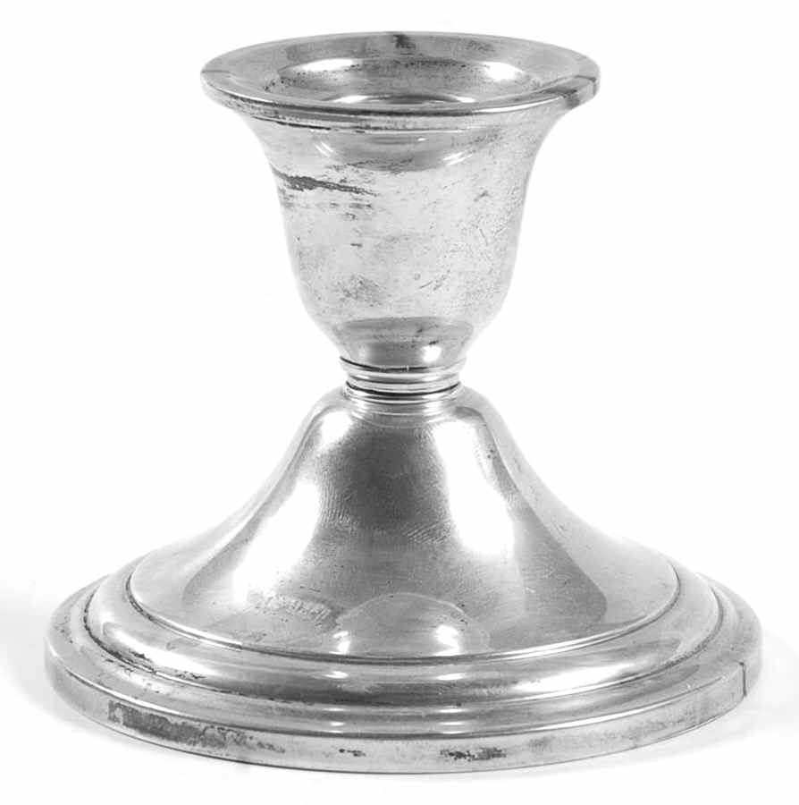 16213 (Sterling, Hollowware) 3" Weighted Candleholder by Gorham Silver-1