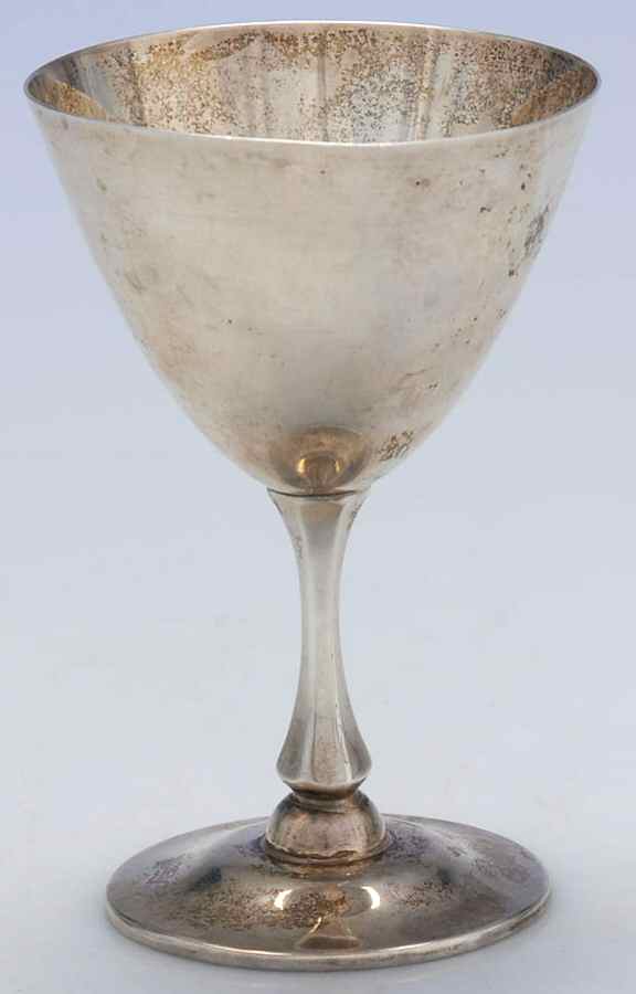 7079 (Sterling, Hollowware) Wine Goblet by Graff Washbourn & Dunn-1