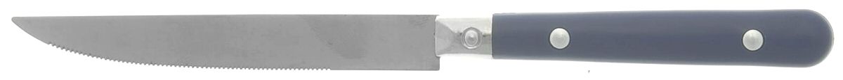 Casual Living-Dark Blue Individual Solid Handle Steak Knife by Gibson-1