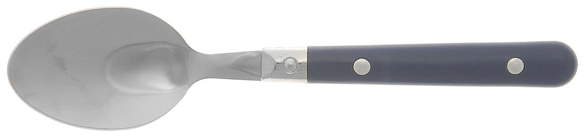 Casual Living-Dark Blue Place/Oval Soup Spoon by Gibson-1