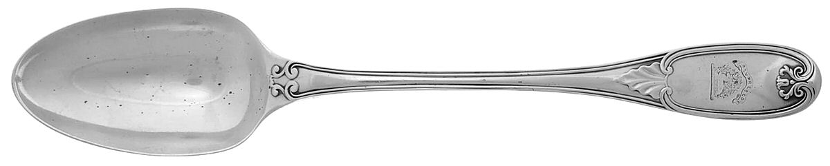 GWA9 (Sterling) Solid Serving Spoon by George William Adams-1