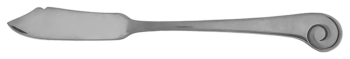 Sanibel Surf (Stainless, Satin) Flat Handle Master Butter Knife by Ginkgo-1