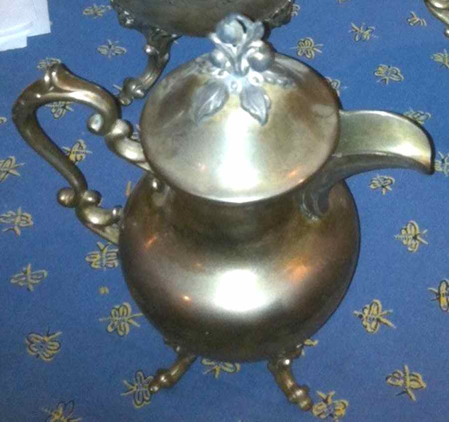 GDS3 (Silverplate, Hollowware) Creamer by Goldfeder Silver Co-1