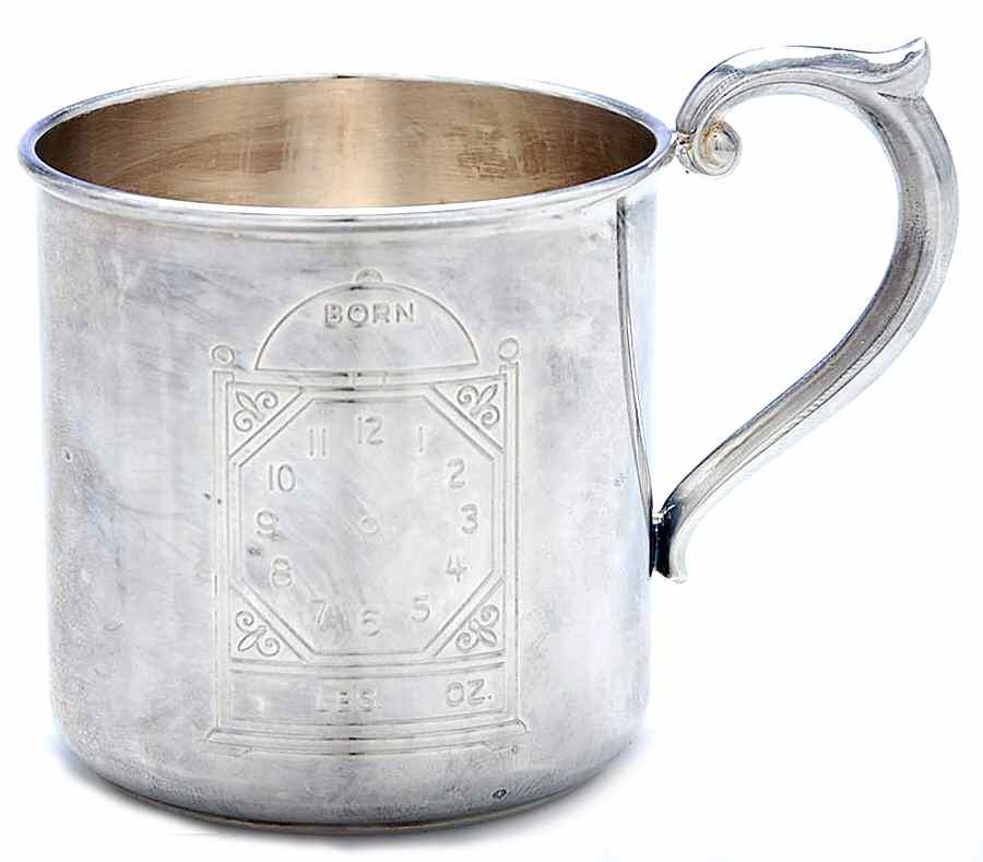 YC1653 (Silverplate, Hollowware) Baby Cup by Gorham Silver-1