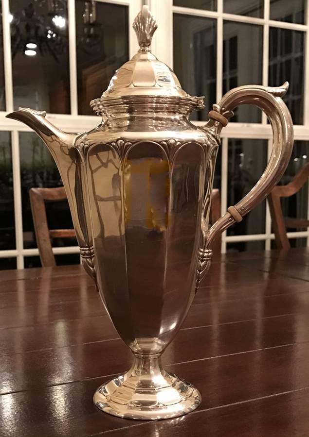 40003 (Sterling, Hollowware) Coffee Pot by Gorham Silver-1