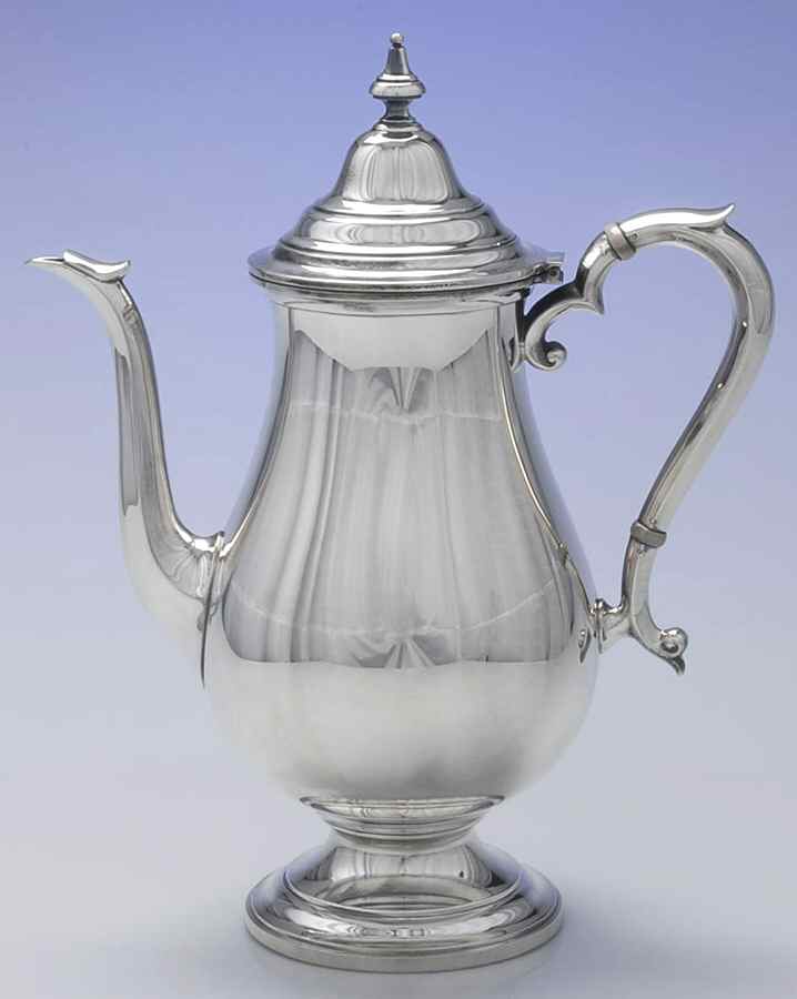 751 (Sterling, Hollowware) Coffee Pot by Gorham Silver-1