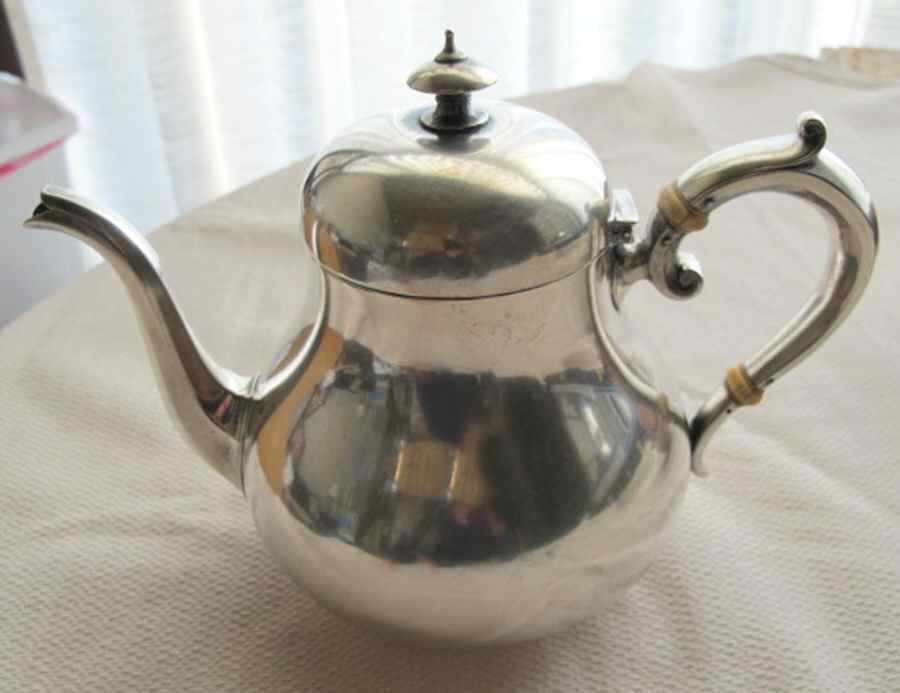 A12741 (Sterling, Hollowware) Teapot by Gorham Silver-1