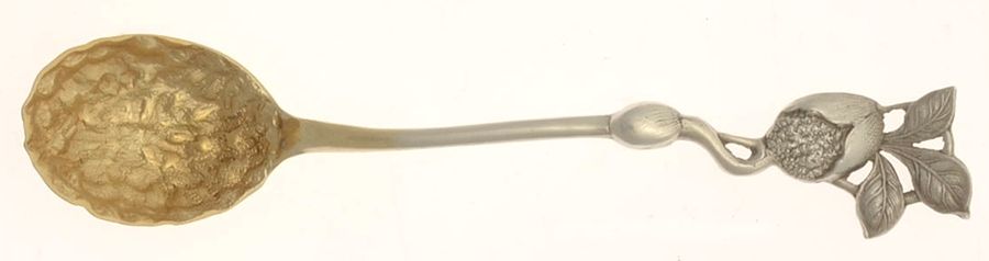 Nutmeg (Sterling) Demitasse Spoon by George W Shiebler-1