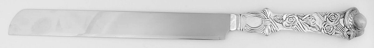 GOI26 (Silverplate) Solid Piece Wedding Cake Knife by Godinger-1