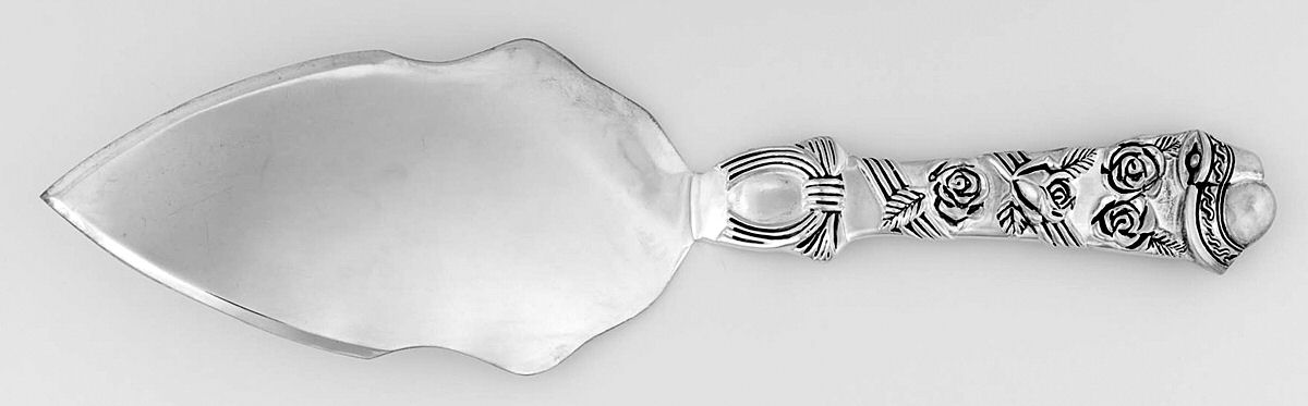 GOI26 (Silverplate) Pie and Cake Server, Solid Piece by Godinger-1