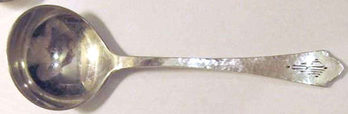 GS130 (Sterling) Round Bowl Soup Spoon (Bouillon) by Gorham Silver-1