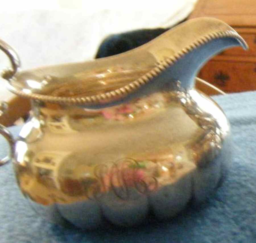 A5465 (Sterling, Hollowware) Creamer by Gorham Silver-1
