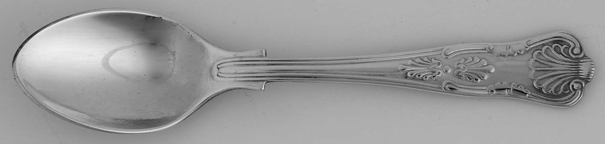 Kings (Silverplate) Demitasse Spoon by S.G. Silverplate (England)-1