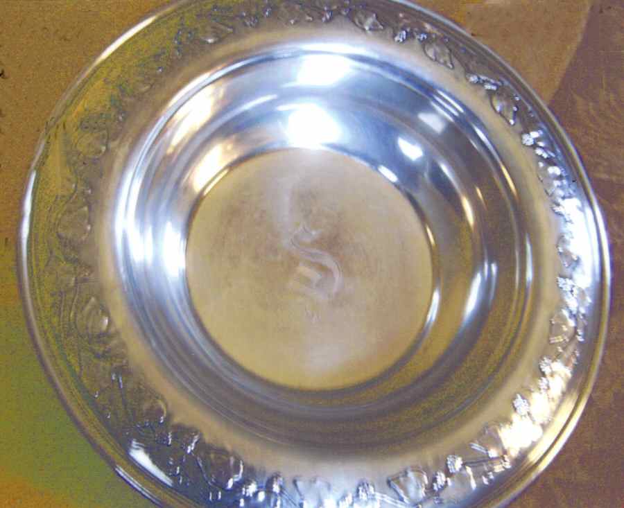 A11808 (Sterling, Hollowware) Low Round Sterling Vegetable Bowl by Gorham Silver-1