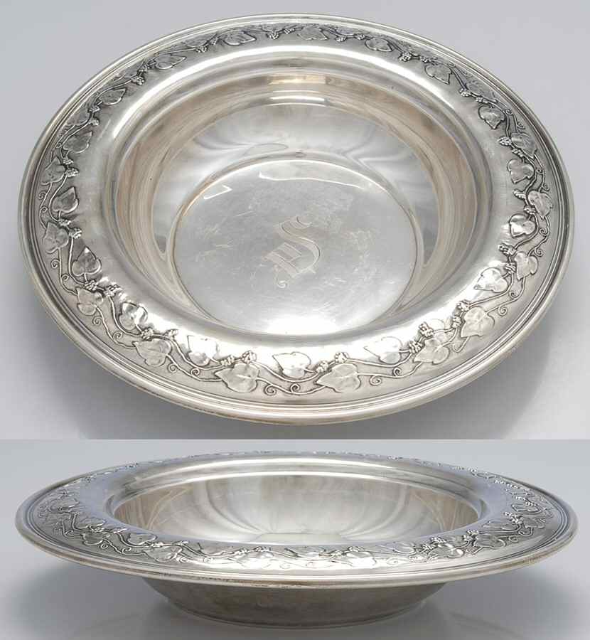 A11808 (Sterling, Hollowware) 10" Round Vegetable Bowl by Gorham Silver-1