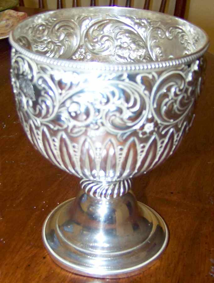 1050 (Sterling, Hollowware) Water Goblet by Gorham Silver-1