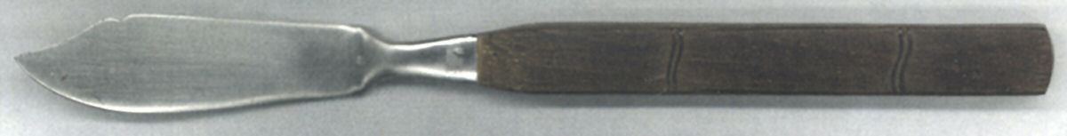 GUF1 (Stainless) Flat Handle Master Butter Knife by Gump's-1