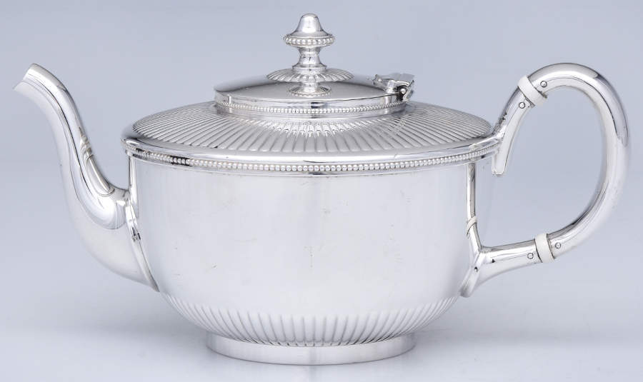 0860 (Silverplate, Hollowware) Teapot by Gorham Silver-1