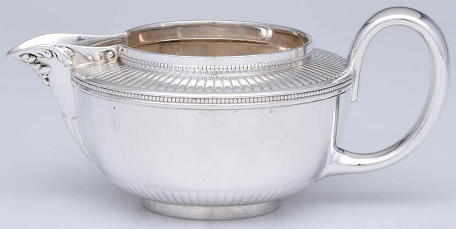 0860 (Silverplate, Hollowware) Creamer by Gorham Silver-1