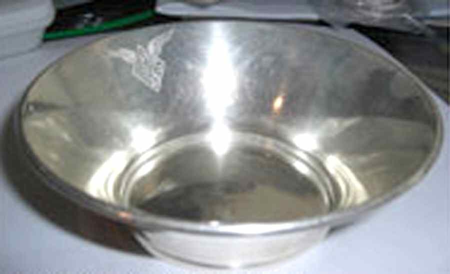 04344 (Silverplate, Hollowware) 8" Round Vegetable by Gorham Silver-1