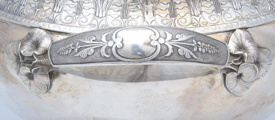 180 (Sterling, Hollowware) Tureen & Lid by Gorham Silver-2