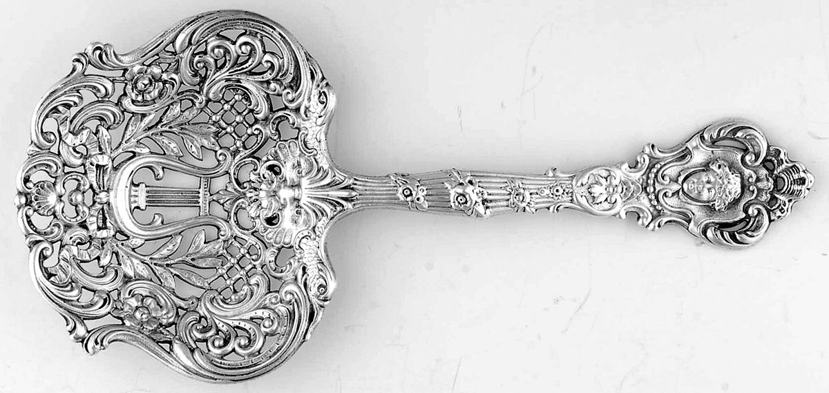 867 (Sterling) Large Confection Spoon by Gorham Silver-1